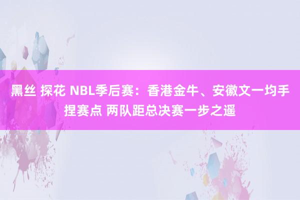 黑丝 探花 NBL季后赛：香港金牛、安徽文一均手捏赛点 两队距总决赛一步之遥