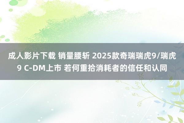 成人影片下载 销量腰斩 2025款奇瑞瑞虎9/瑞虎9 C-DM上市 若何重拾消耗者的信任和认同